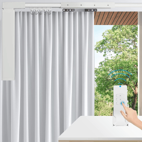 Motorized curtains