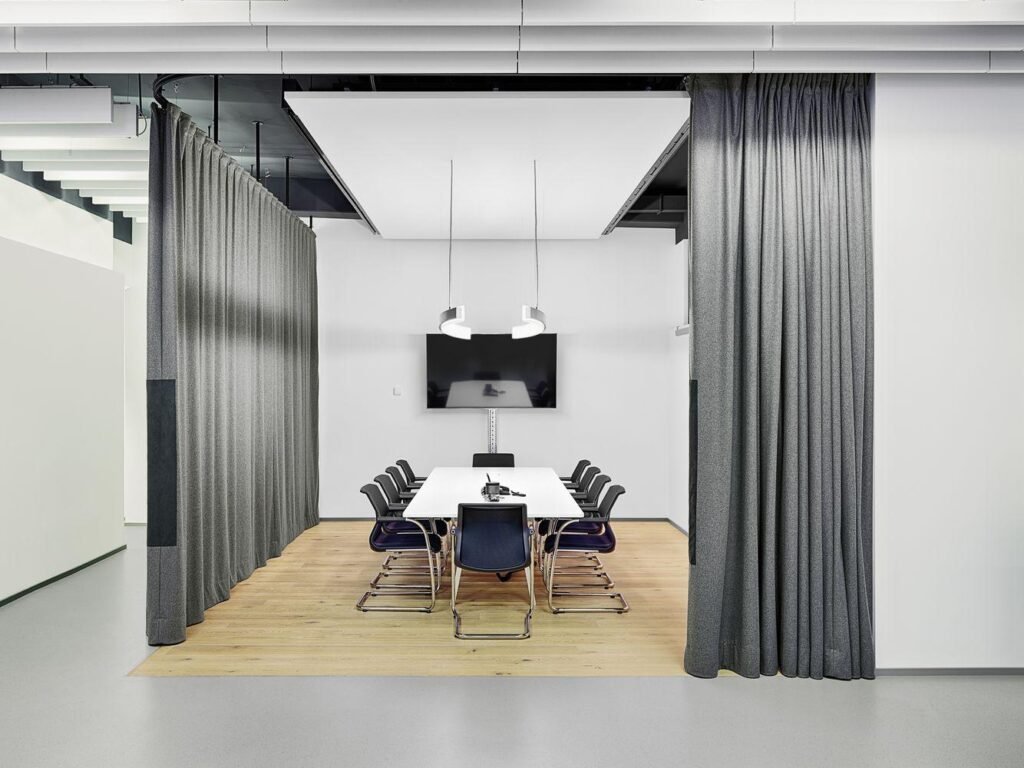 office curtains