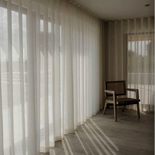 sheer curtains dubai