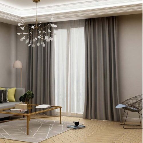 silk curtains for living room dubai