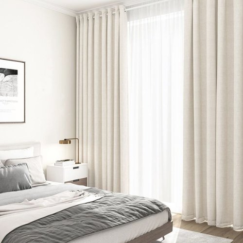 white bedroom curtains dubai